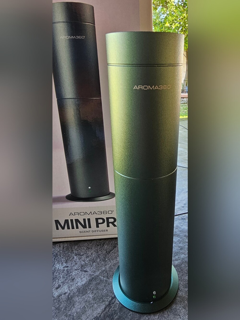 Aroma 360 Mini Pro Smart Diffuser- Metallic Green
